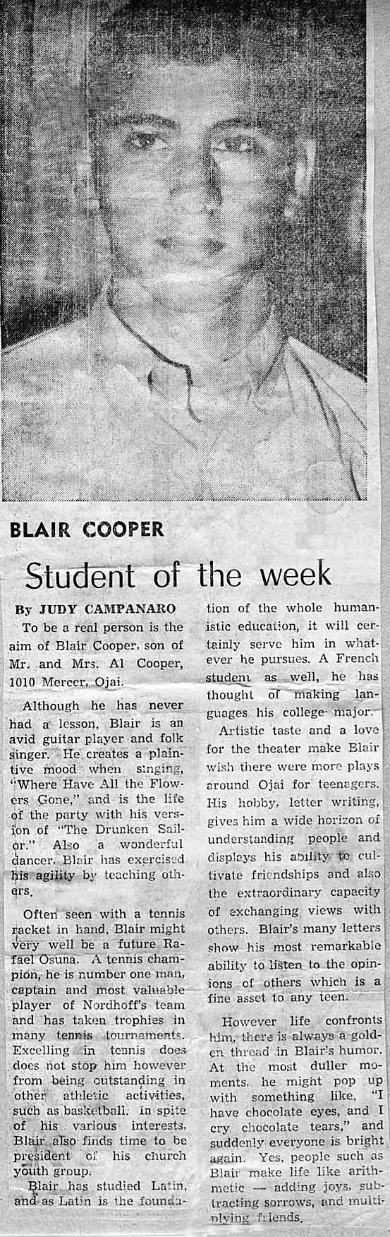 Nordhoff in the News