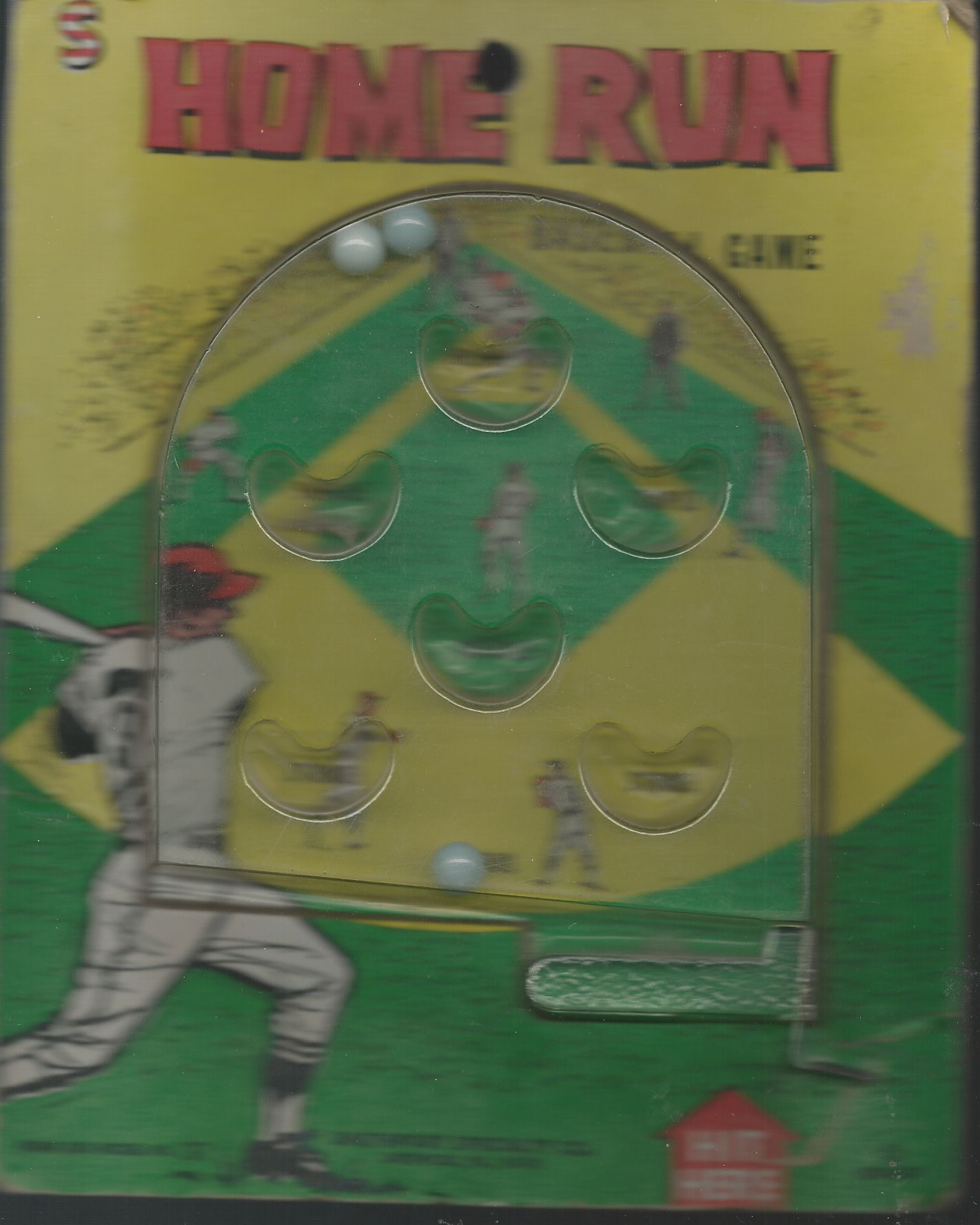 Lot Detail 1971 Home Run Baseball PinBall Style Game