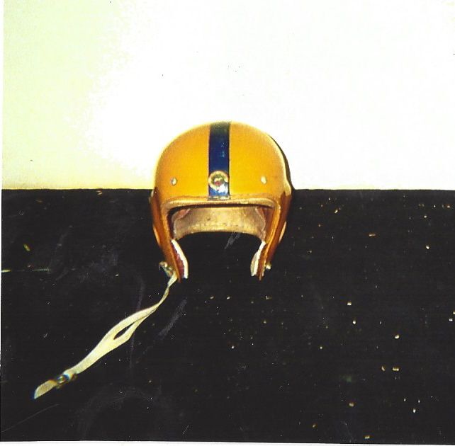 Lot Detail 1940's Draper Maynard Football Helmet with Chin Strap