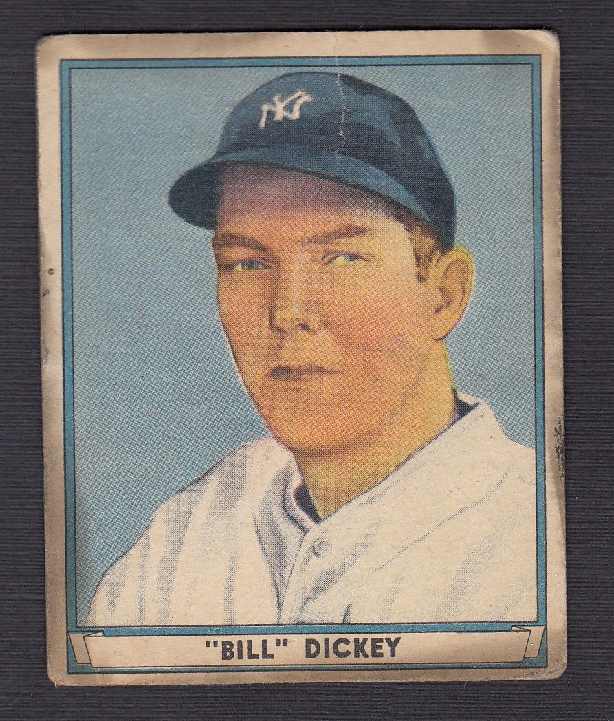 Lot Detail 1941 Bill Dickey (HOF NY Yankees) Playball Baseball Card