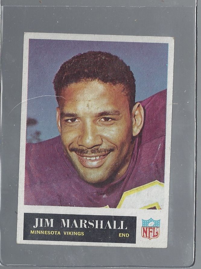 Lot Detail 1965 Jim Marshall (Minnesota Vikings) Better Grade