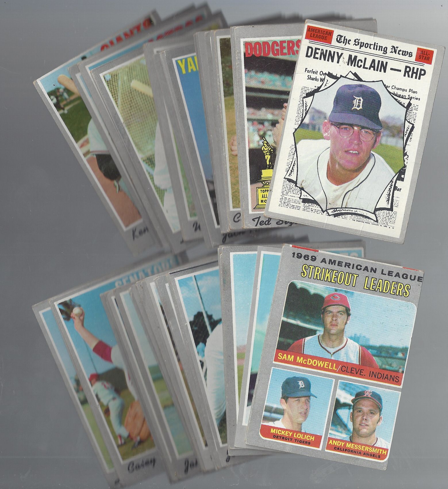 Lot Detail 1970 Topps Baseball Cards Big Lot of (58) Mostly In The