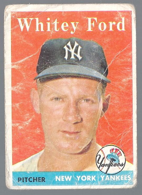 Lot Detail 1958 Whitey Ford (HOF) Topps Baseball Card