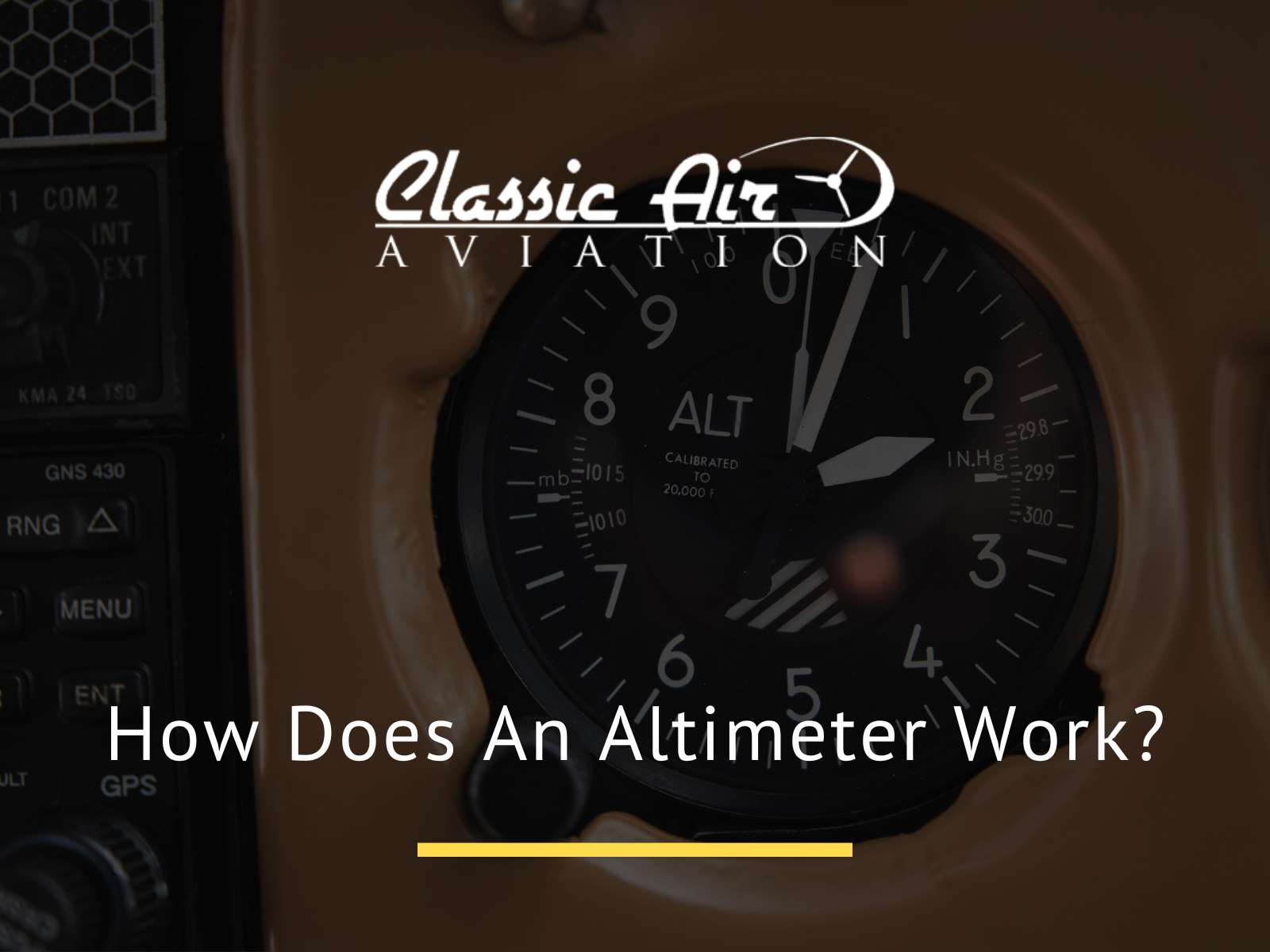 How Does An Altimeter Work?
