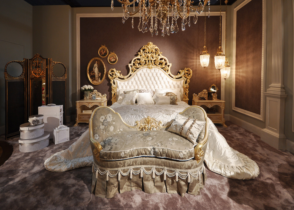 Louis XV Style Bedroom Classical Interior
