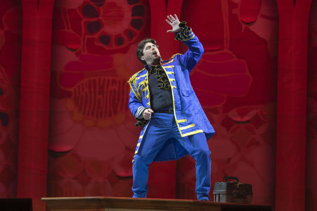 Ensemble. Figaro via Laughin. Ron Bierman reviews San Diego Opera's