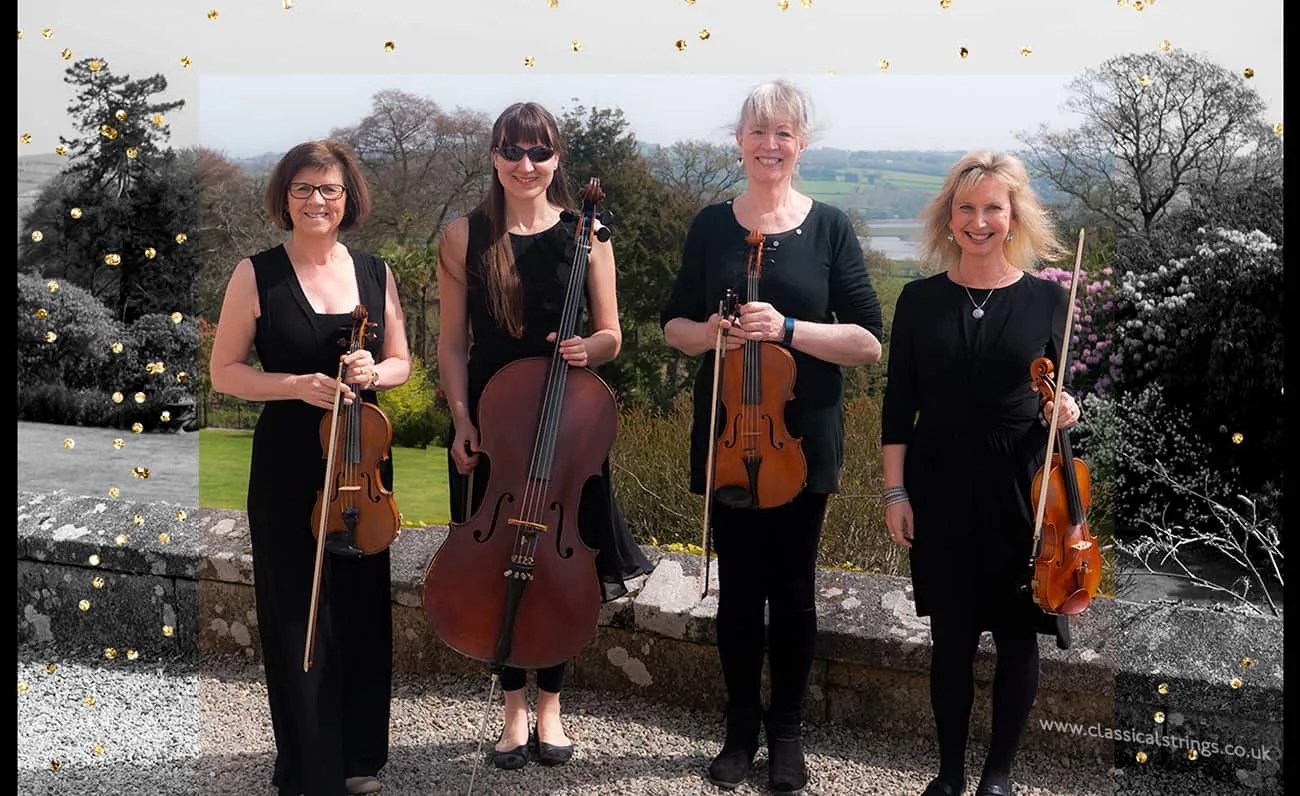 Cornwall String Quartet 'Cinema Paradiso' by Morricone Classical Strings