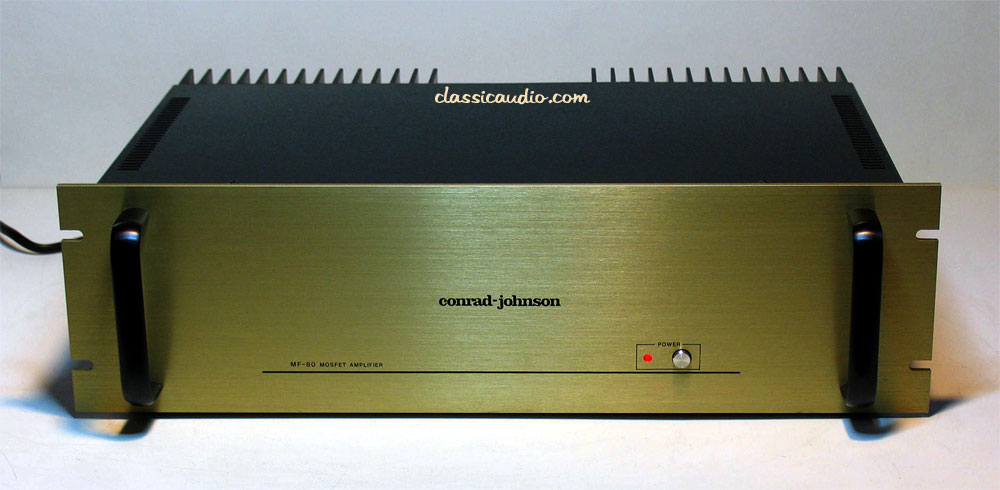 classicaudio.com..... For Sale..... Conrad Johnson MF-80