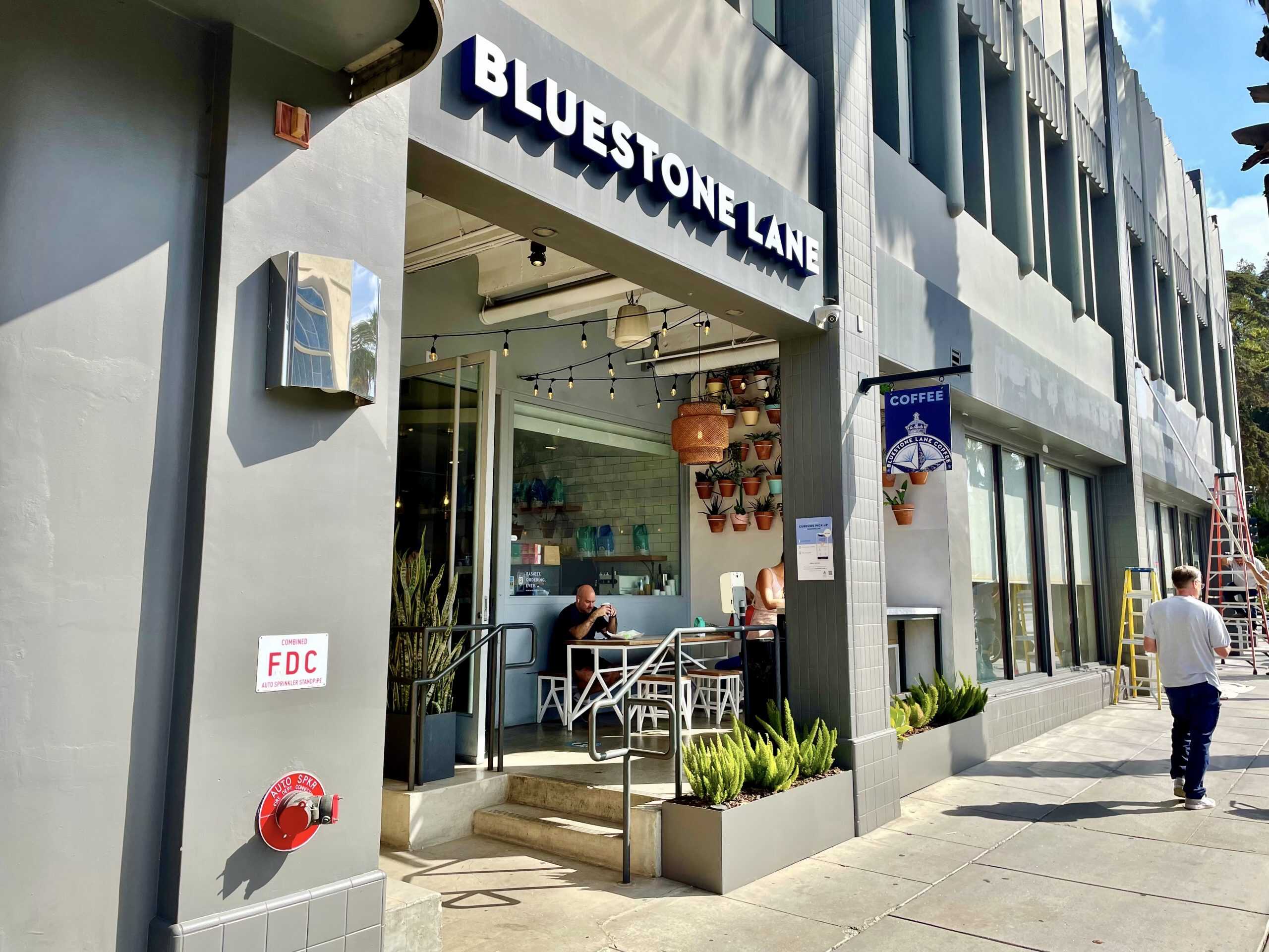 Bluestone Lane Coffee Shop Santa Monica