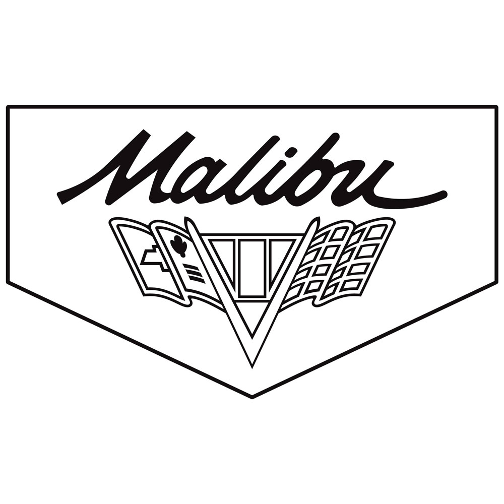 Legendary 196667 Malibu Floor Mats, Script Letters, Flag Emblem