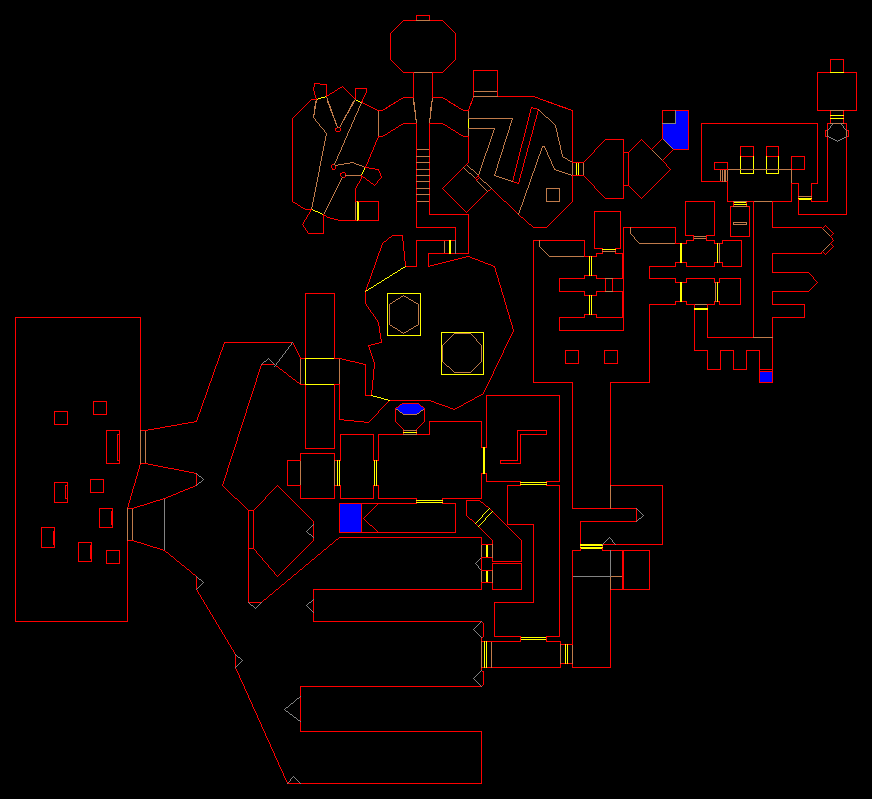PC Doom/Ultimate Doom level E3M4, E3M4, HOUSE OF PAIN Official Secrets