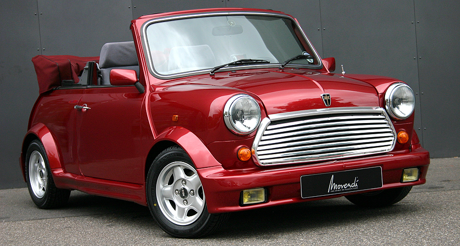 Mini Classic Cabrio Little red Rover's hood Classic Driver Magazine