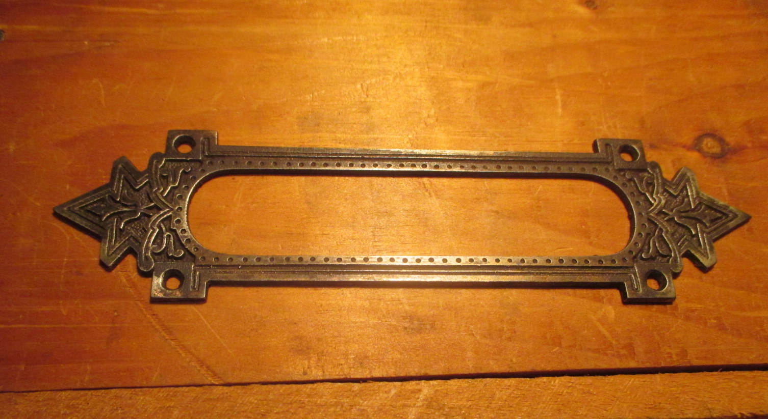 Ornate Iron Mail Slot Cover MS005 Classic Home Hardware