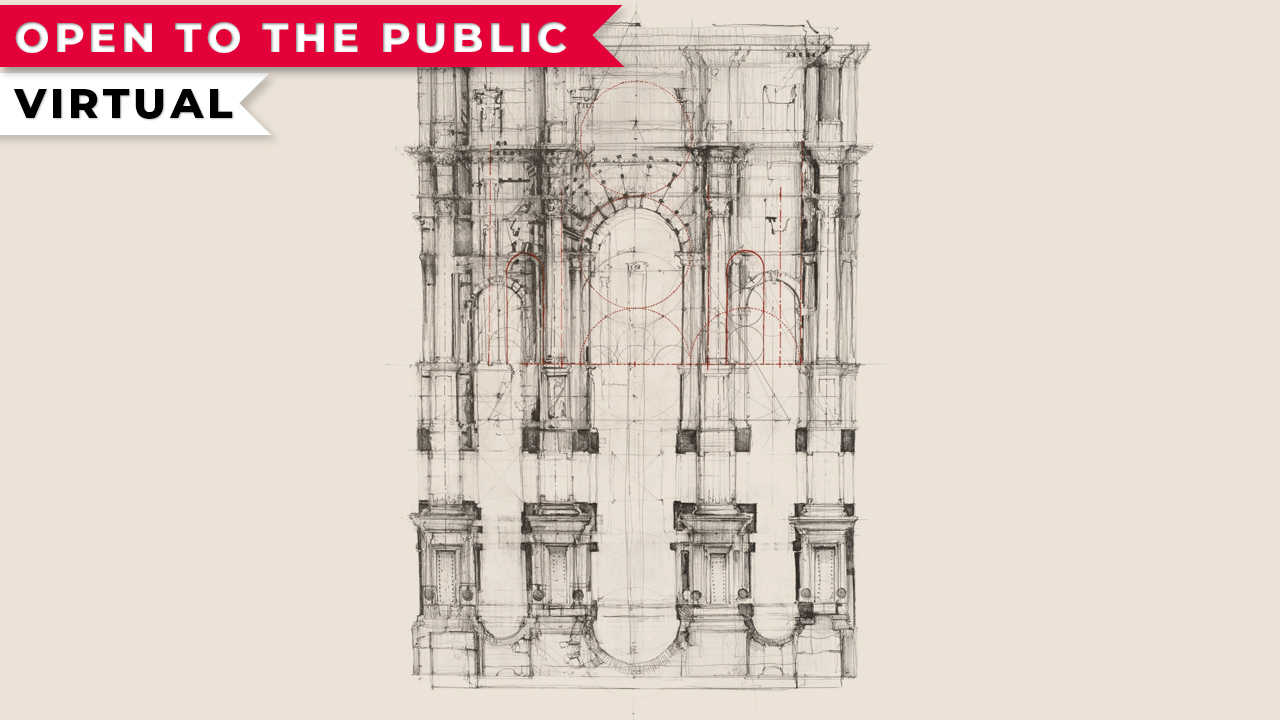 Constructing Memory Architectural Drawings of antiquity by Jerome