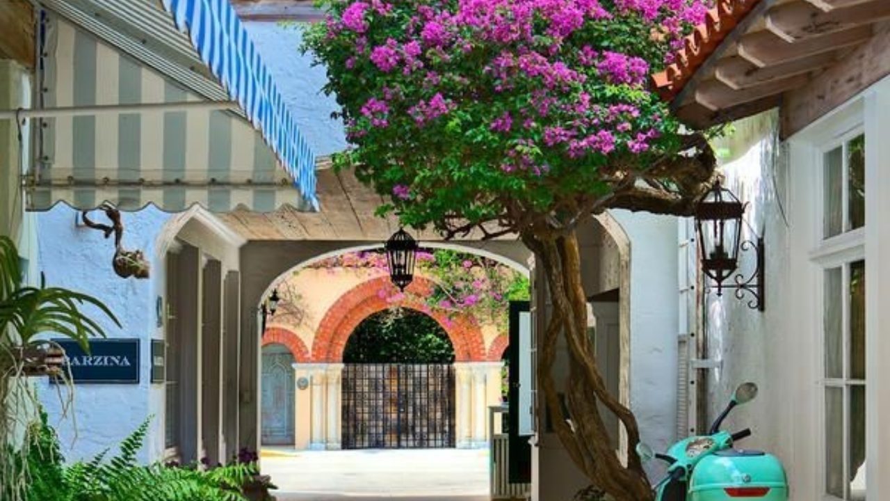 Virtual Sketching Via Mizner, Via Parigi, & Via Amore, Worth Avenue