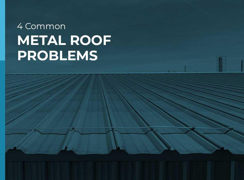 It seals out water long enough for them to cash your check, but it soon hardens, cracks and leaks. 4 Common Metal Roof Problems