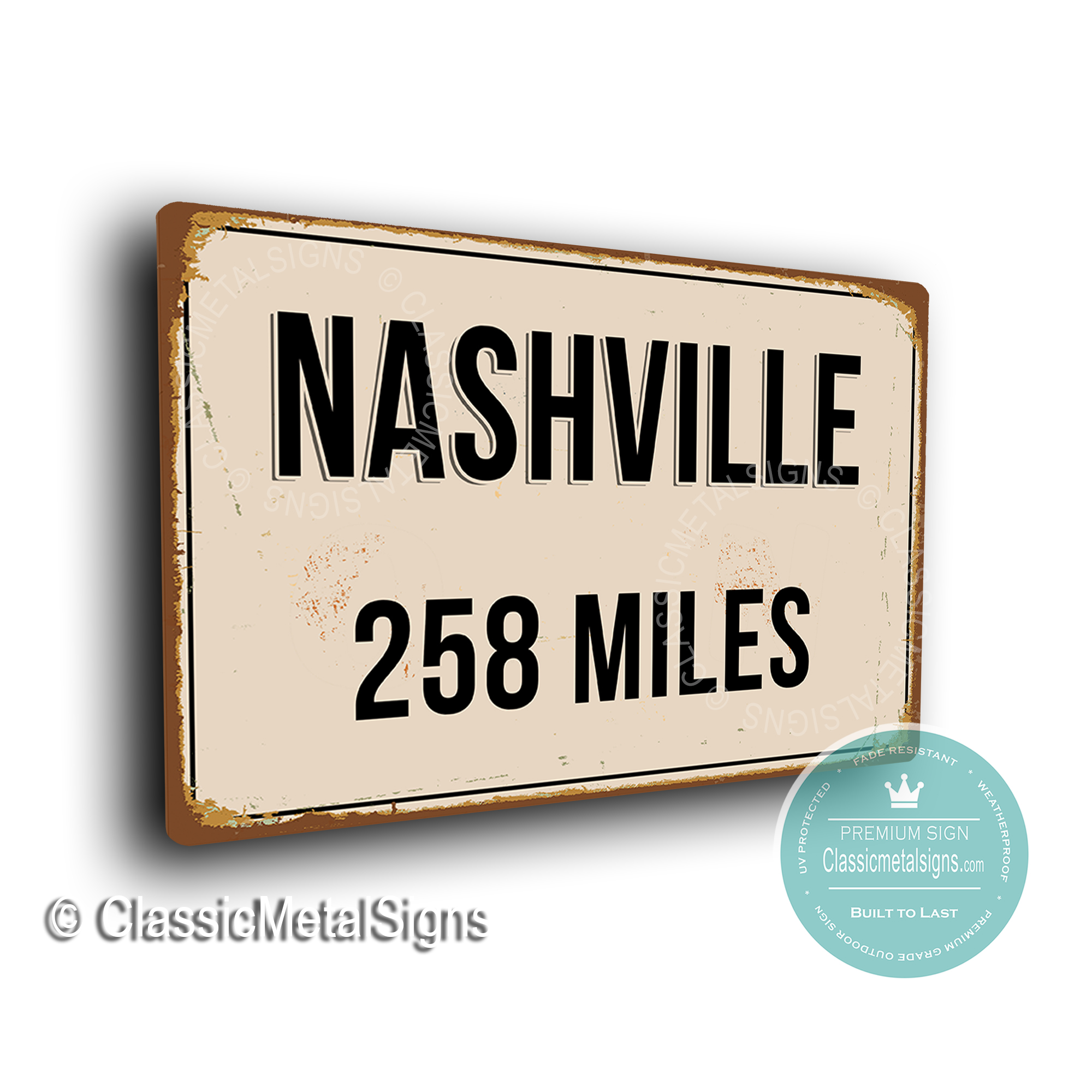 Personalized Nashville Street Sign Nashville Gifts Nashville Sign