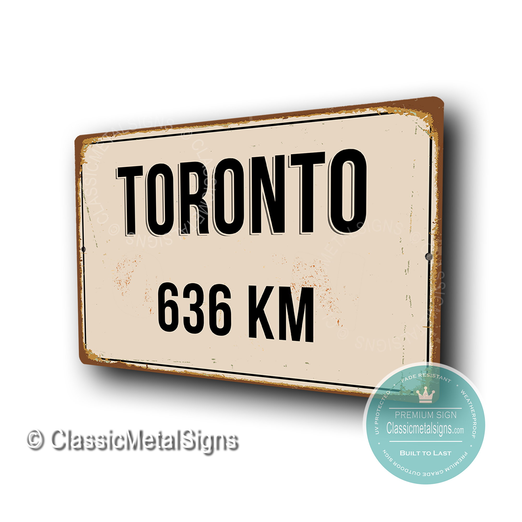 Personalized Toronto Street Sign Toronto Gifts Toronto Street Sign