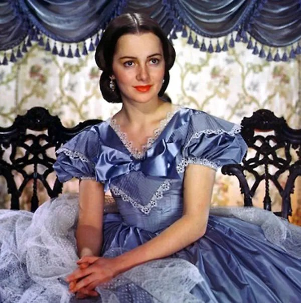 Olivia de Havilland, Gone with the Wind, classic Movie Actress, Victor Fleming