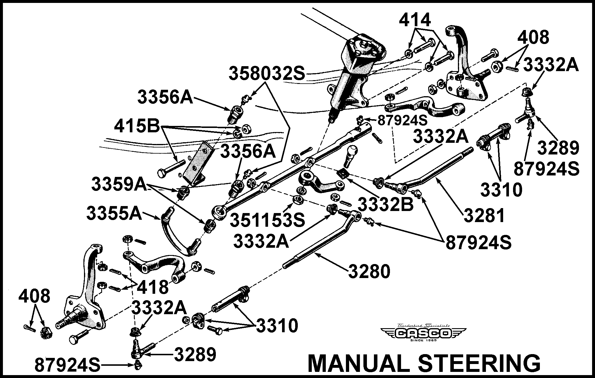 Seal Drag Link to Ball Stud 1 Per