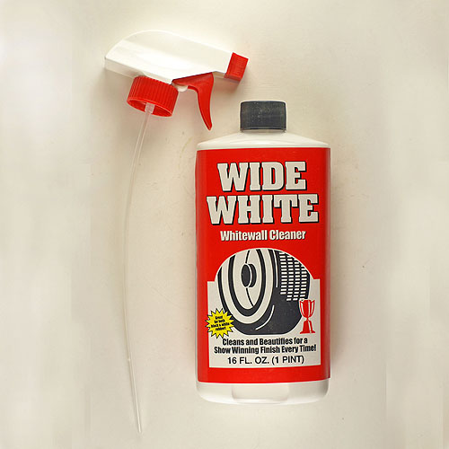 Tire Cleaner for Wide White