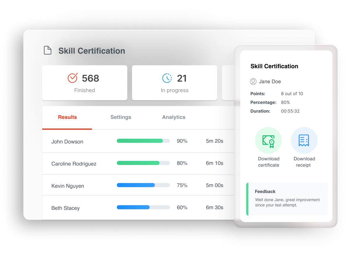 Online Test Maker - Make Your Own Online Tests - ClassMarker