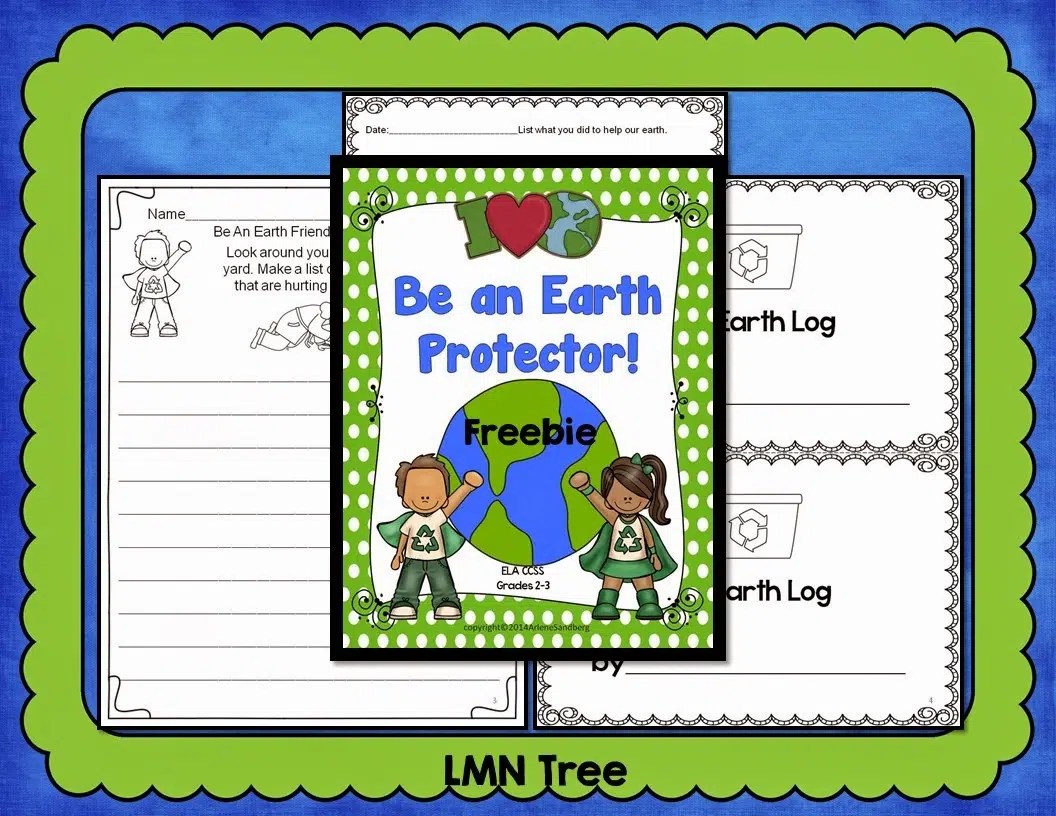 Earth Day Journal Writing Activity Packet Classroom Freebies