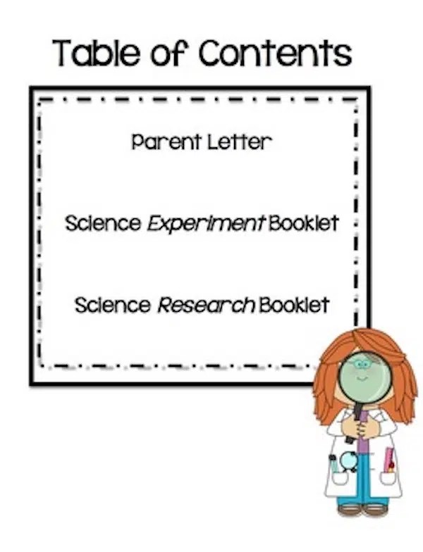 Science Fair Project Fun! Classroom Freebies