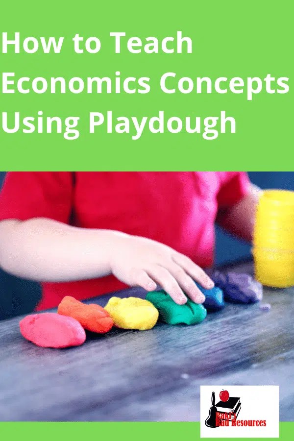 Allow kids to discover economics concepts using playdough with the game