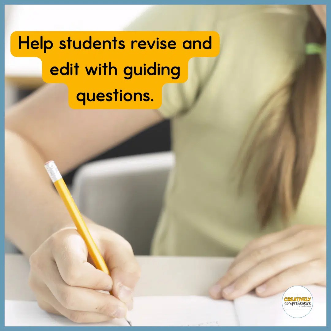 Using ARMS and CUPS to Revise and Edit Student Writing! Classroom