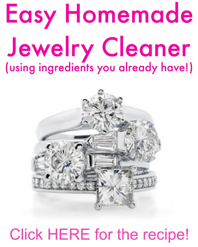 Homemade Jewelry Cleaner Quick and Easy to do at home