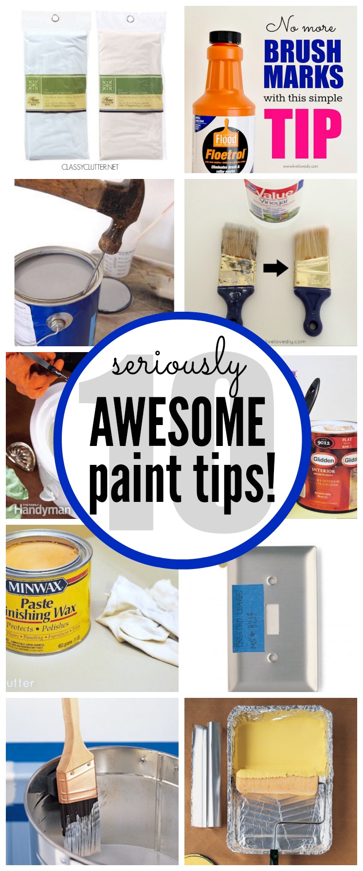The BEST Painting Tips and Tricks Classy Clutter
