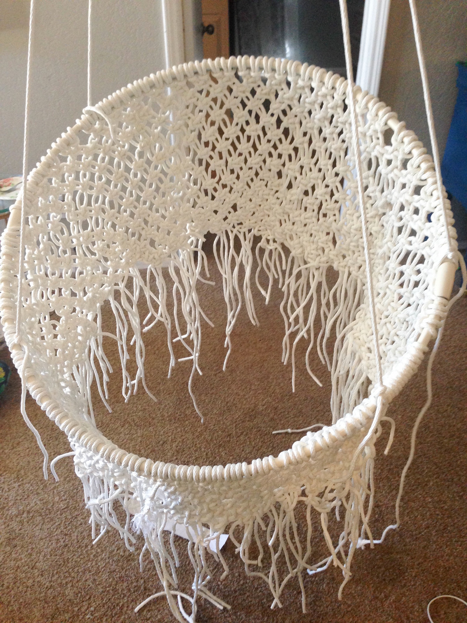 Sale > hanging macrame hammock chair > in stock