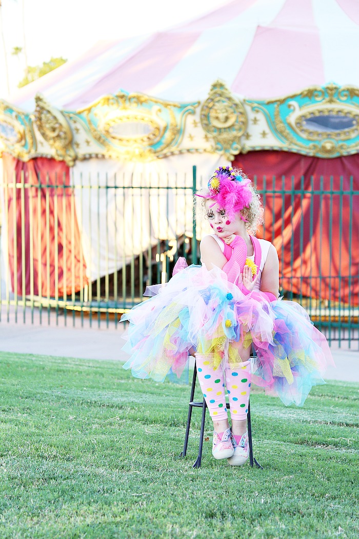 Halloween Costume Ideas Girly Clown Costume Classy Clutter