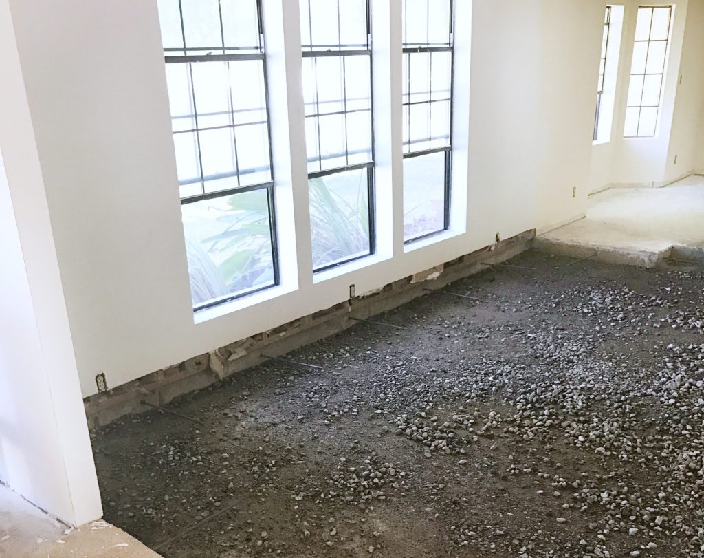 Modern Ranch Reno Living Room Flooring Part 1 Classy Clutter