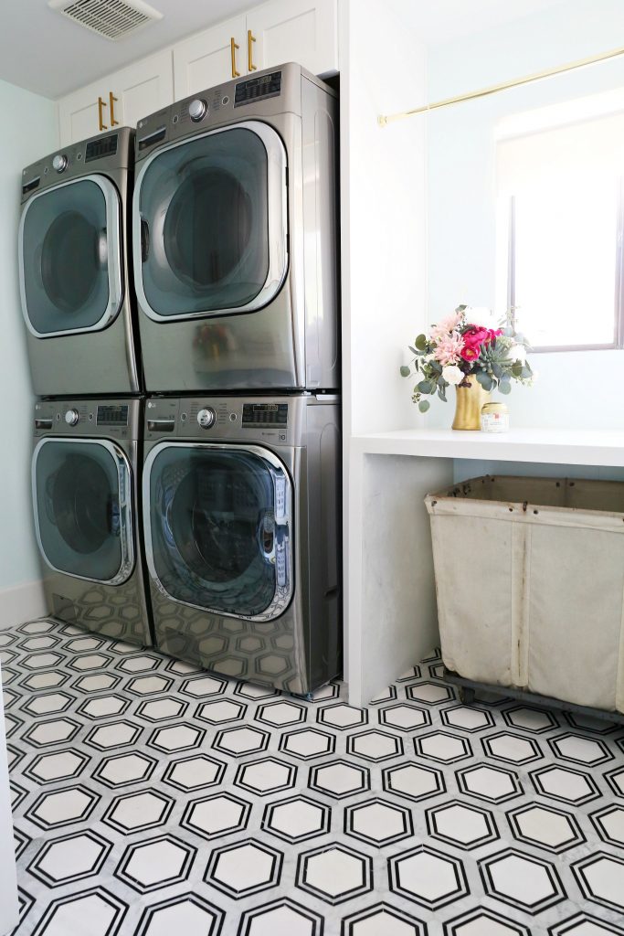 Modern Ranch Reno Laundry Room Reno Part 3 Flooring Classy Clutter