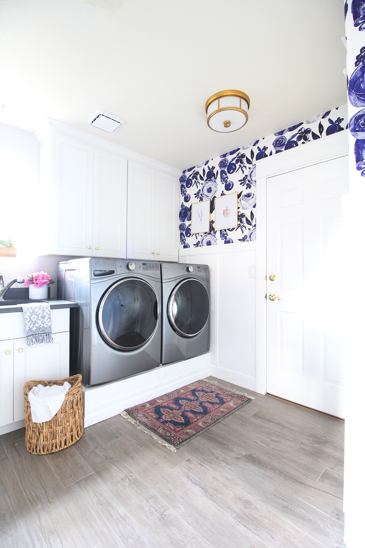 Park Home Reno DIY Laundry Pedestal Classy Clutter