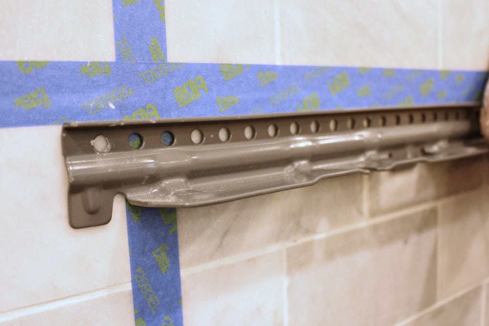 [HACK] How To Install Floating Shelves Over Tile! Classy Clutter