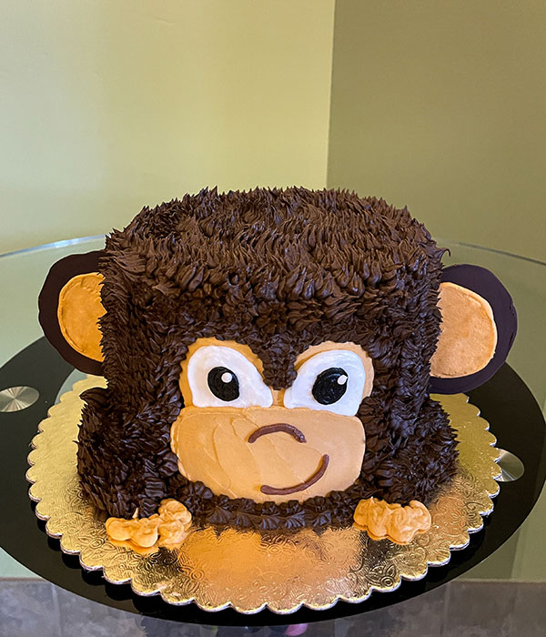 Monkey Layer Cake Classy Girl Cupcakes