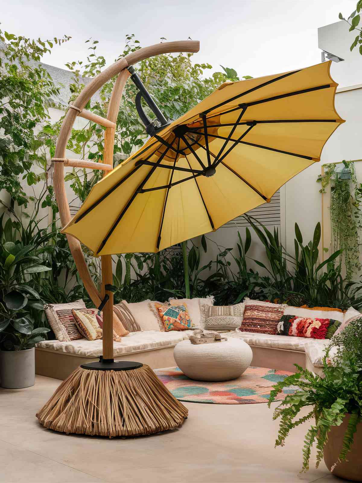 25 Patio Umbrella Base Ideas 2024