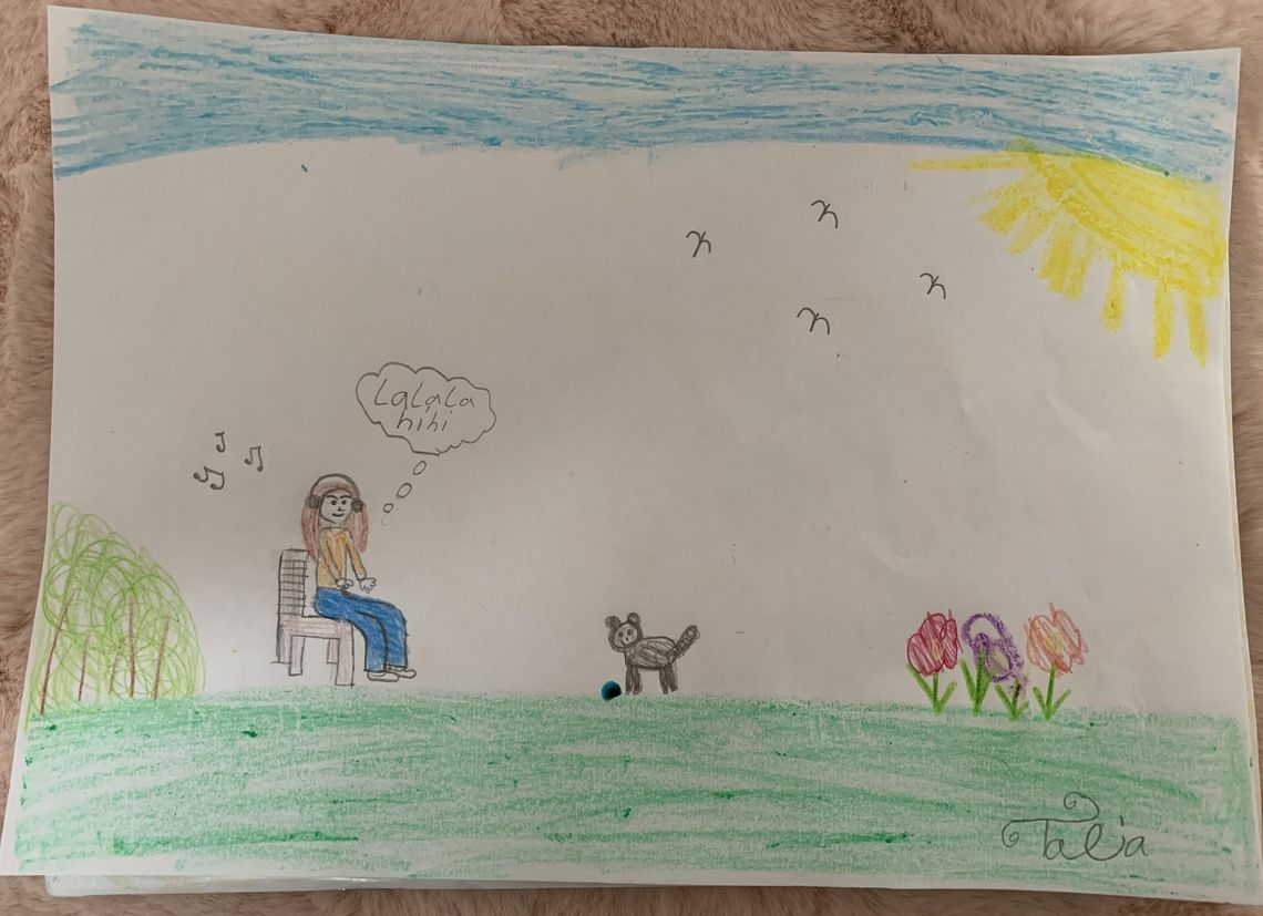 GSClaudiusschule Bilder zum Gedicht "Garten" von Bydlinski