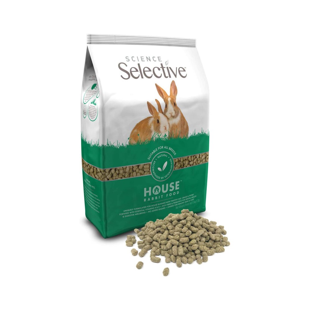 Science Selective House Rabbit Food Claws'n'Paws Pet Supplies