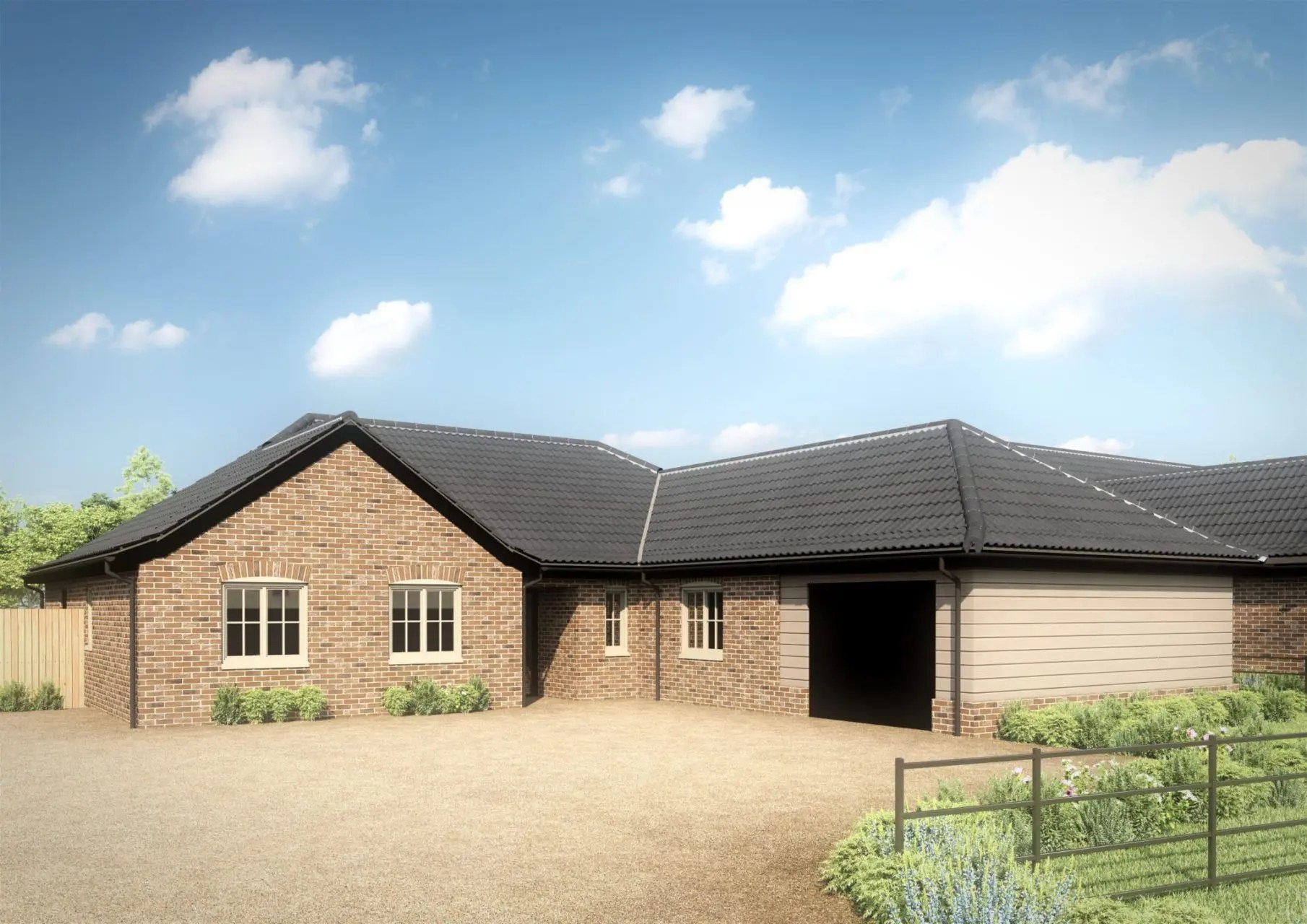 Swan's Nest Property development in Shipdham, Norfolk