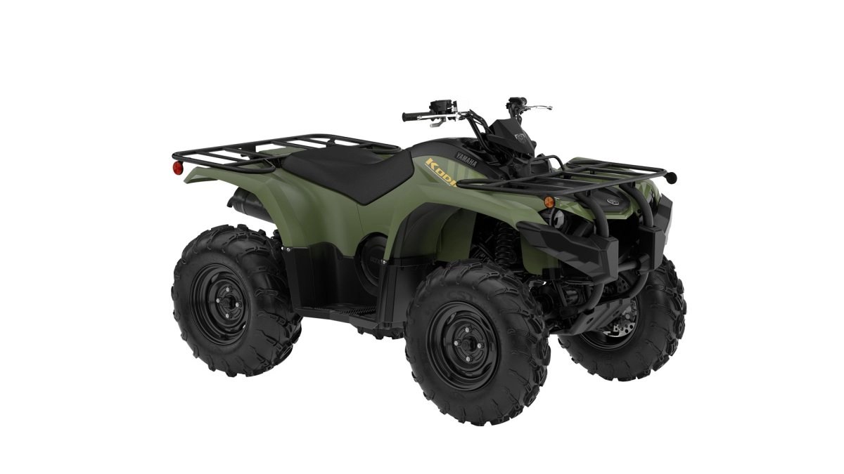 YA408 2025 Yamaha 450 Kodiak YFM45KDXSG Tactical Green and priced to