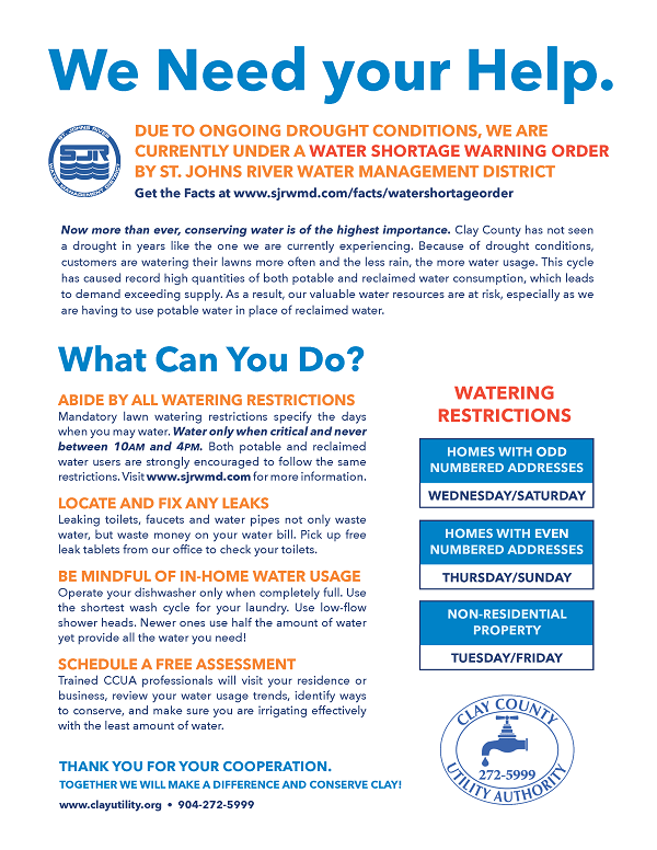 Clay County Utility Authority