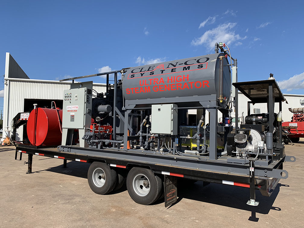 Steam Generator Rental CleanCo Systems
