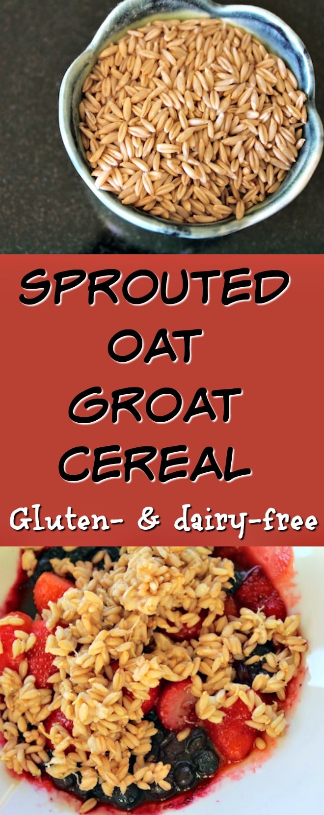 Sprouted Oat Groat Cereal Clean Eating Kitchen