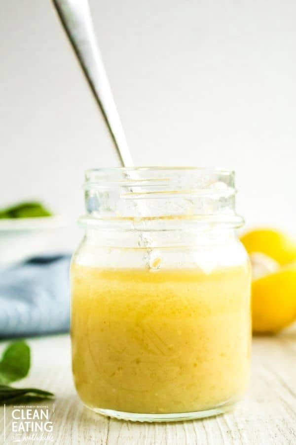 Clean Eating Lemon Salad Dressing Clean Eating with kids