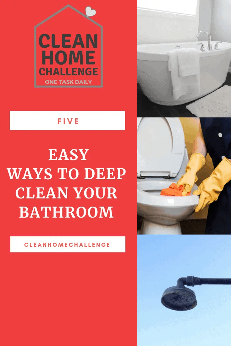 5 Deep Cleaning Bathroom Hacks to Save You Time & Money