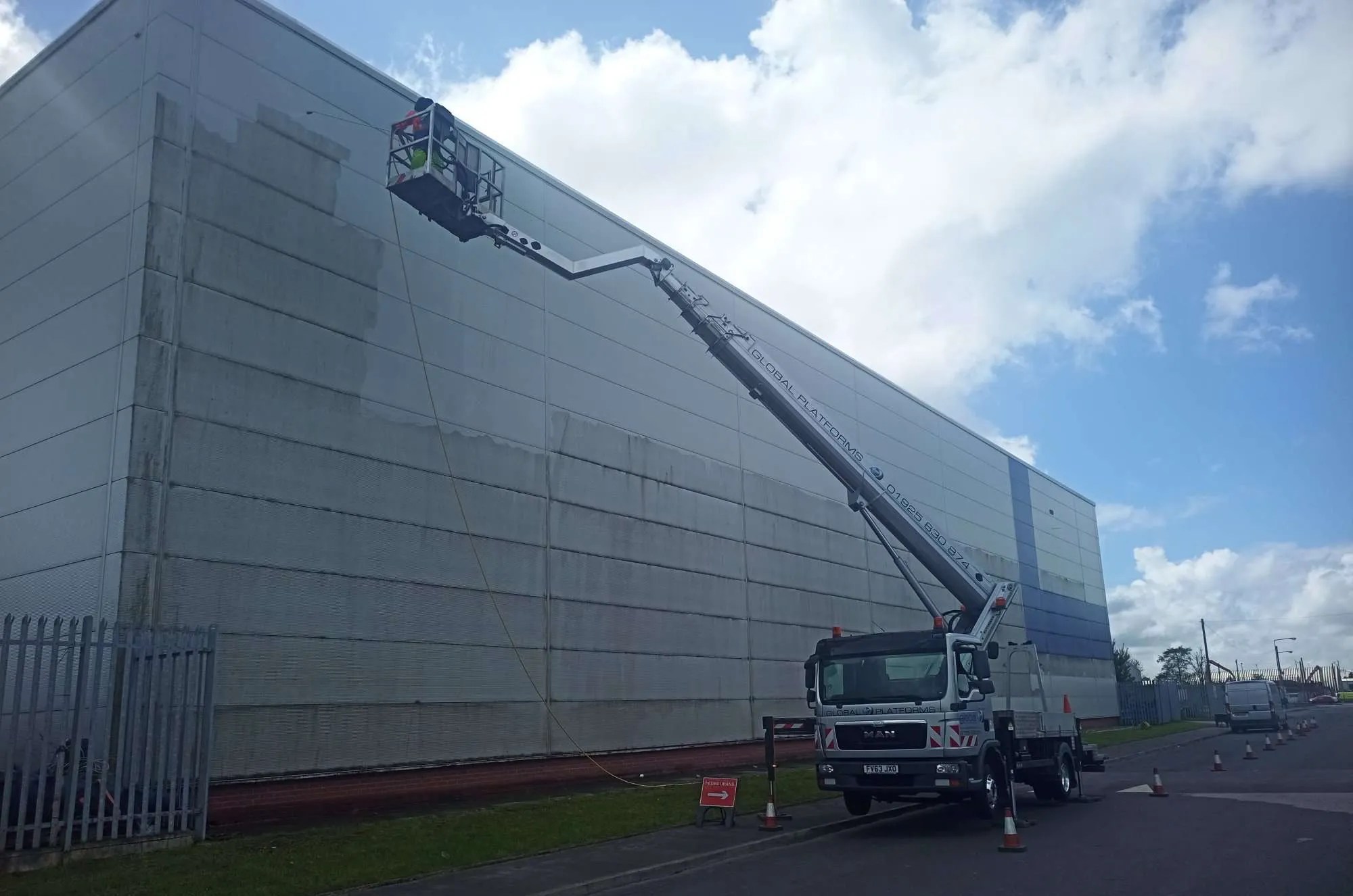 Cladding cleaning Southport Merseyside